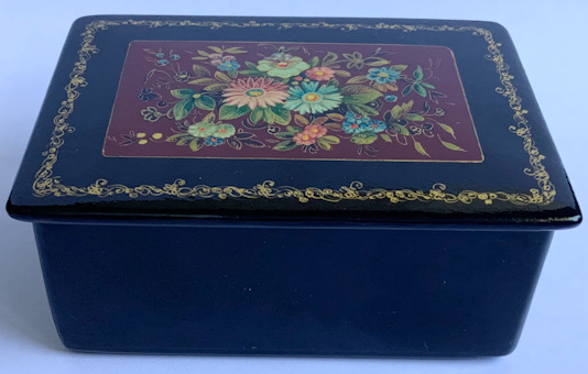 Vintage Russian lacquer box